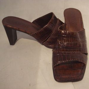 Franco Sarto Brown Sandals